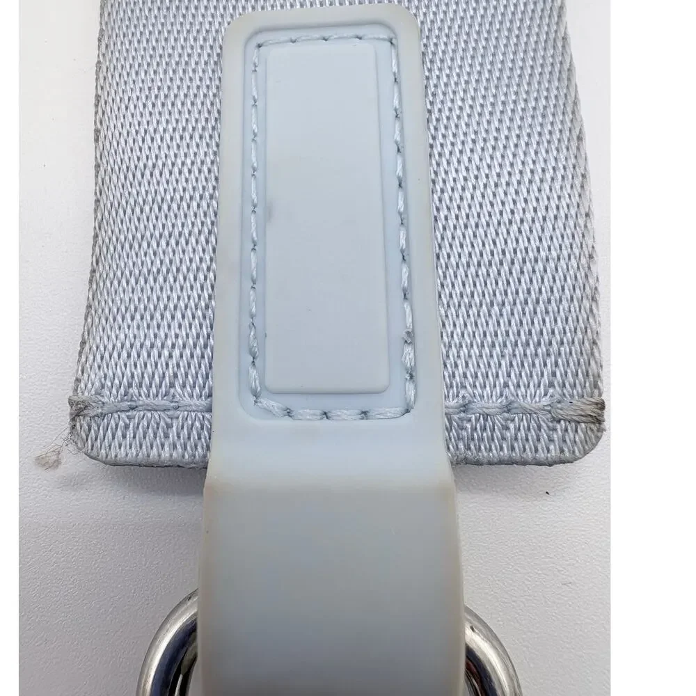 Lululemon Never Lost Keyfob in Pale Blue-Gray- Preowned